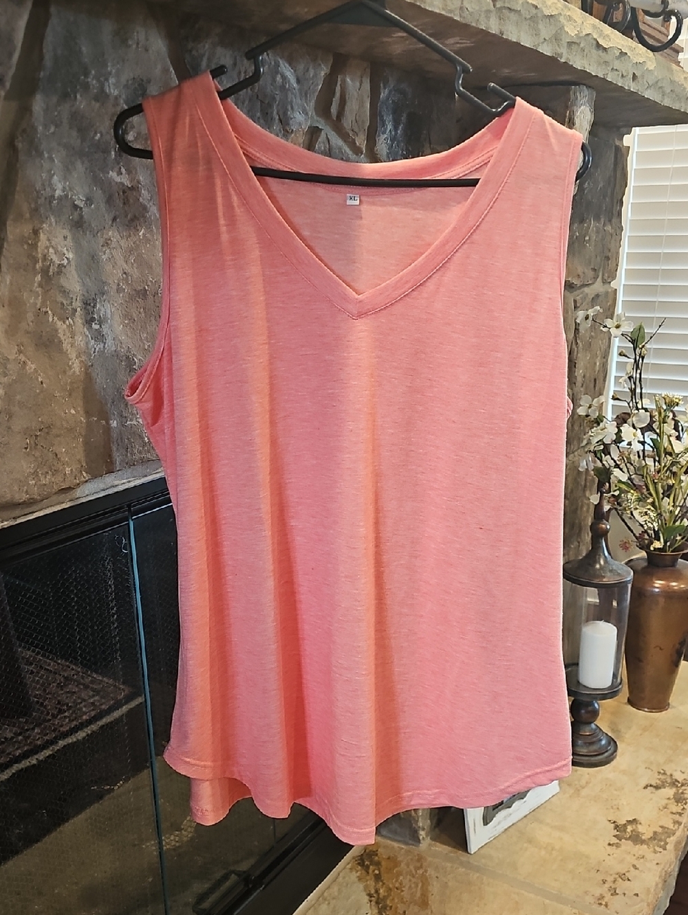 GUC Sleeveless Tank Coral XL
